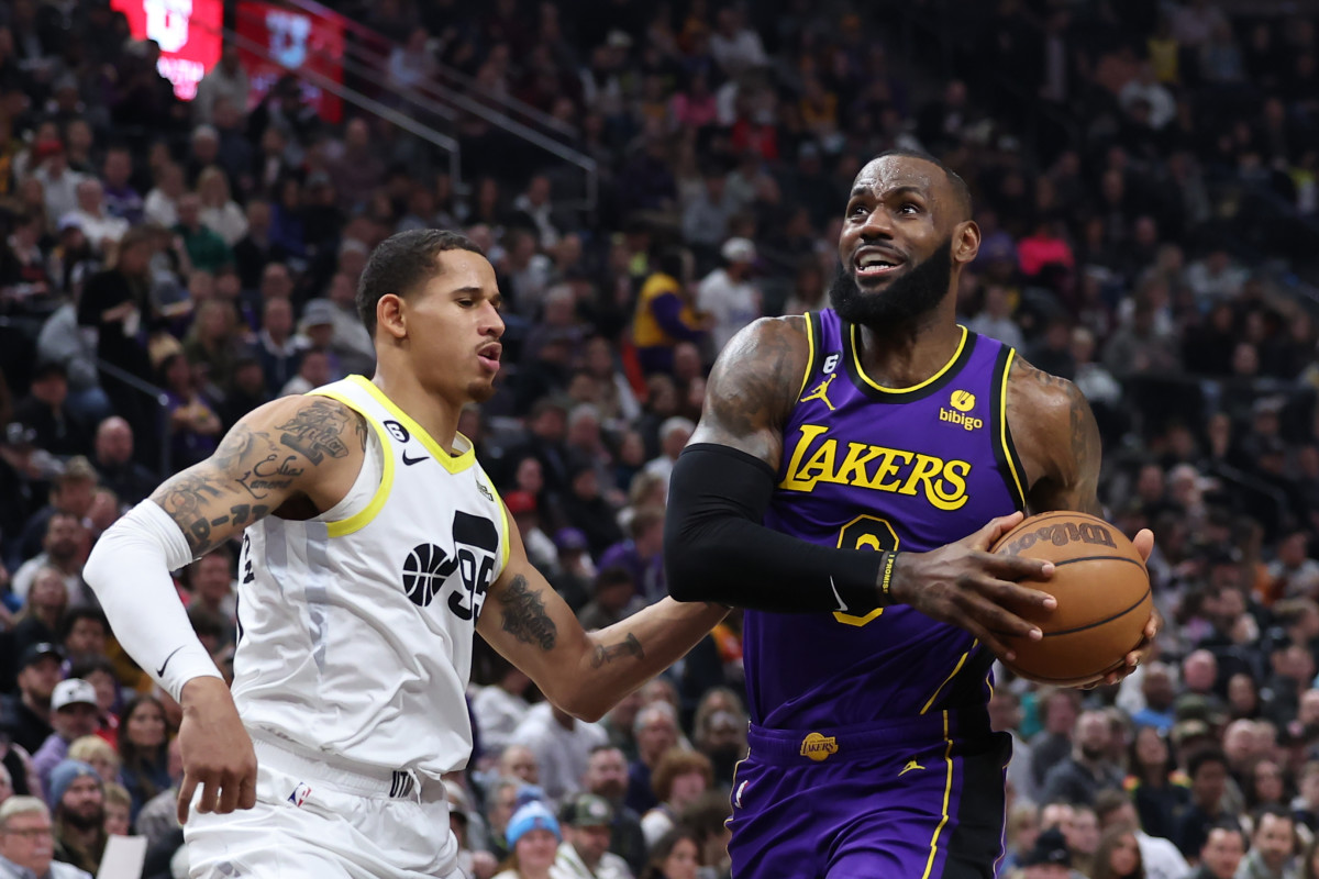 lebron james juan toscano anderson jazz